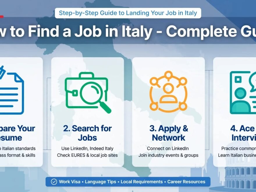 How to Find a Job in Italy