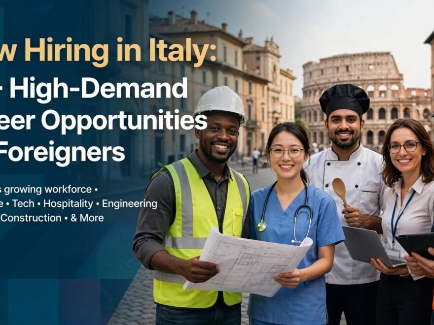 Now Hiring in Italy