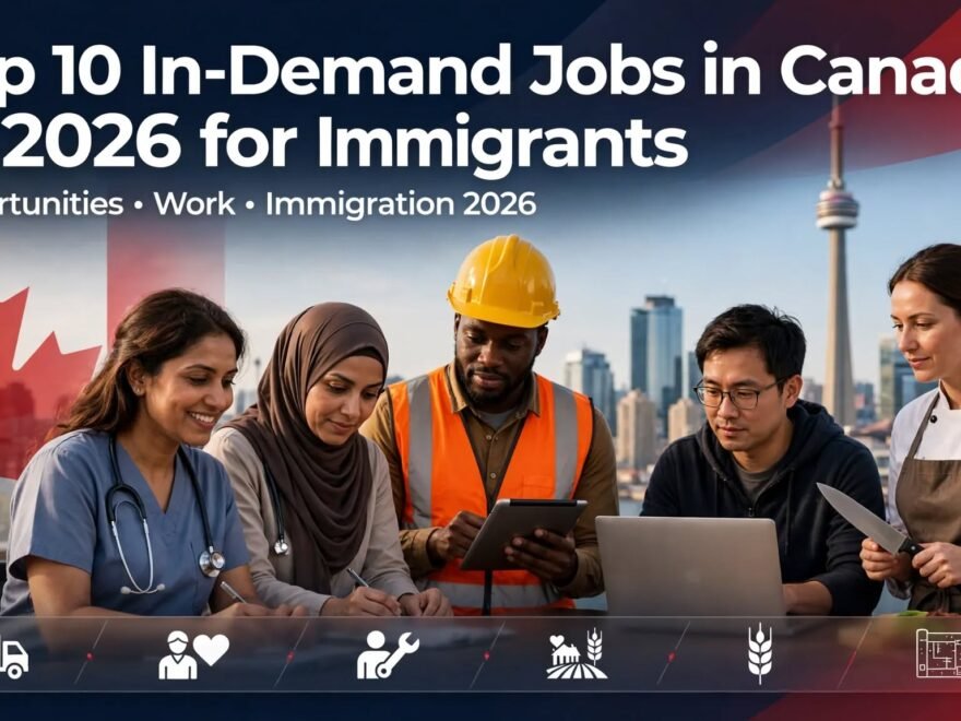 Top 10 In-Demand Jobs in Canada in 2026 for Immigrants