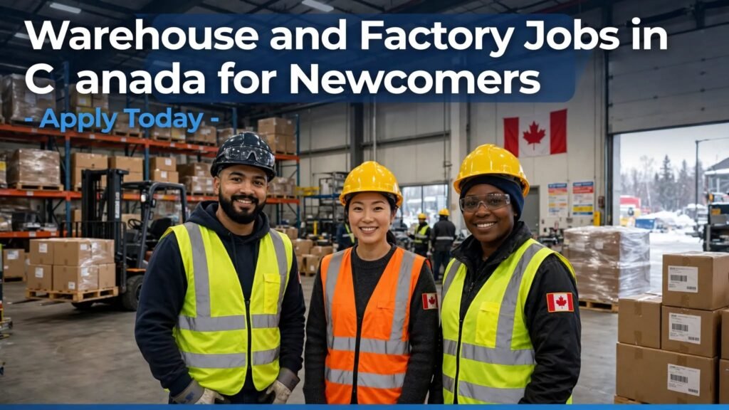 Warehouse and Factory Jobs in Canada for Newcomers